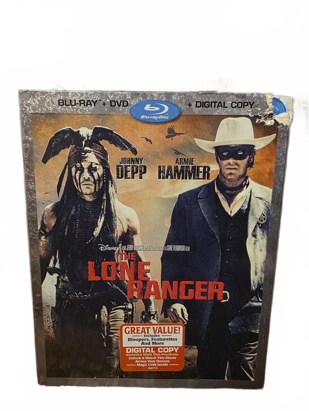 The Lone Ranger Blu-ray + DVD + Digital Copy